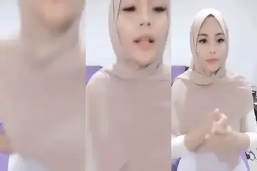 Ukhti Citra Hijab Cantik Part 2 Bersantai Kasur